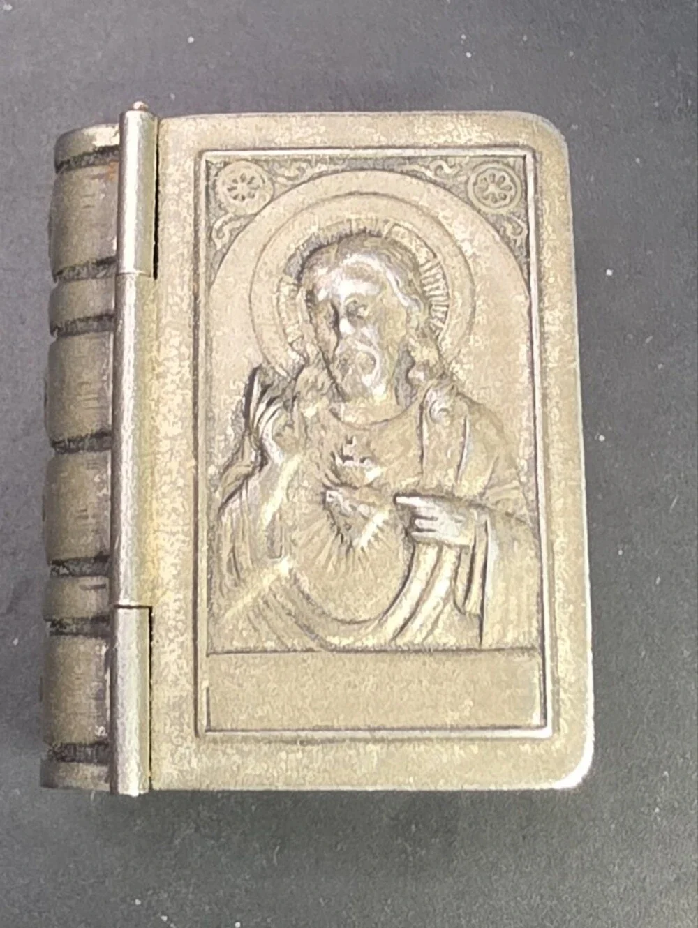 Antique Miniature Book Shaped Rosery Case Manufactured Pre-WWII